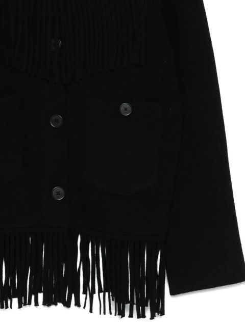 Guest In Residence fringed jacket - Black