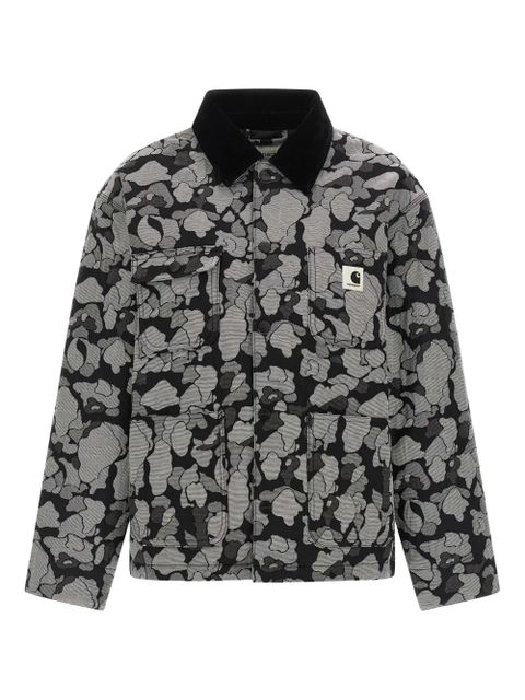 Carhartt WIP Tapestry Chore jacquard jacket - Black - zdjęcie produktu nr 1