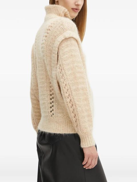 Ba&Sh open-knit sweater - Neutrals