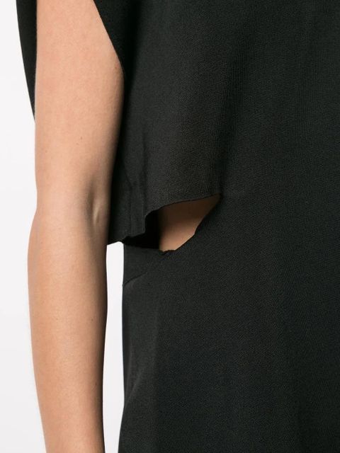 3.1 Phillip Lim V-neck sleeveless T-shirt - Black