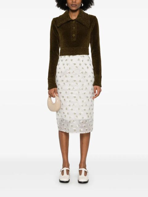 Cecilie Bahnsen Calla sweater - Green - zdjęcie produktu nr 2