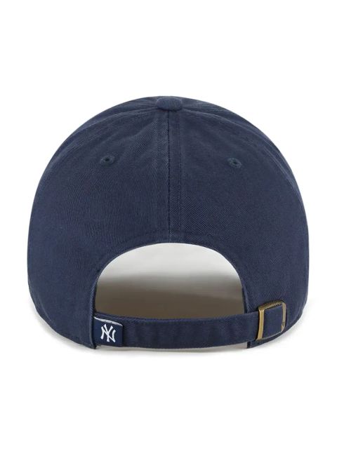 47 brand czapka z daszkiem bawełniana MLB New York Yankees kolor granatowy gładka B-RGWSC17GWS-NYE