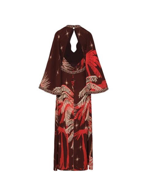 Johanna Ortiz Leyenda Del Tiempo maxi dress - Brown