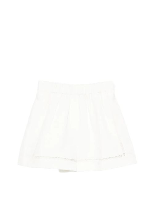 Maje lace trim shorts - White - zdjęcie produktu nr 1