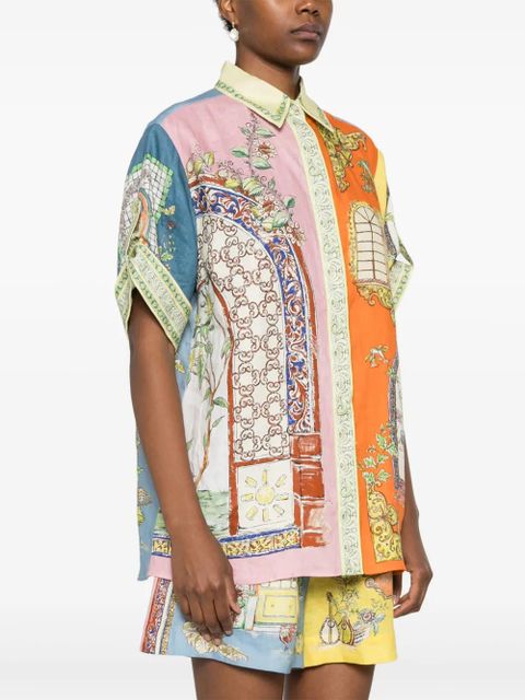 ALEMAIS Monte shirt - Orange