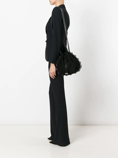 Alexander McQueen bucket crossbody bag - Black