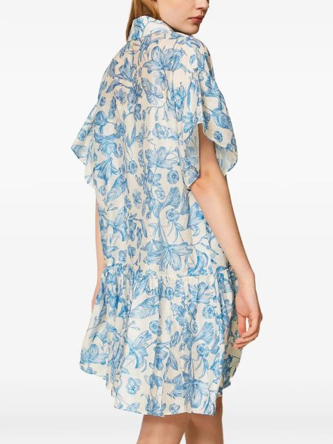 TWINSET floral-print shirt dress - Neutrals