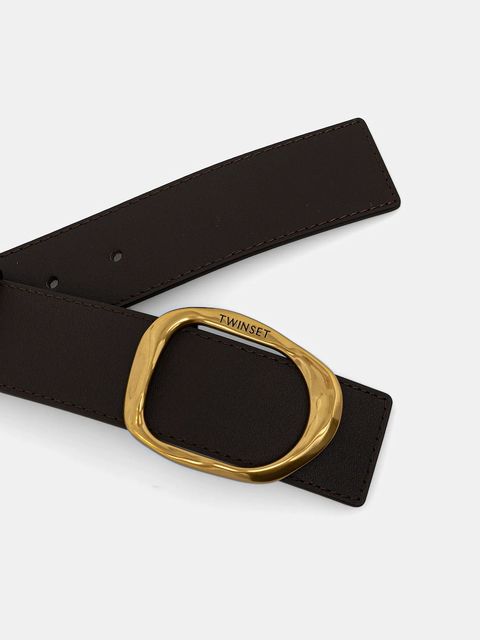 Twinset pasek damski kolor brązowy 252TO525A - zdjęcie produktu nr 2