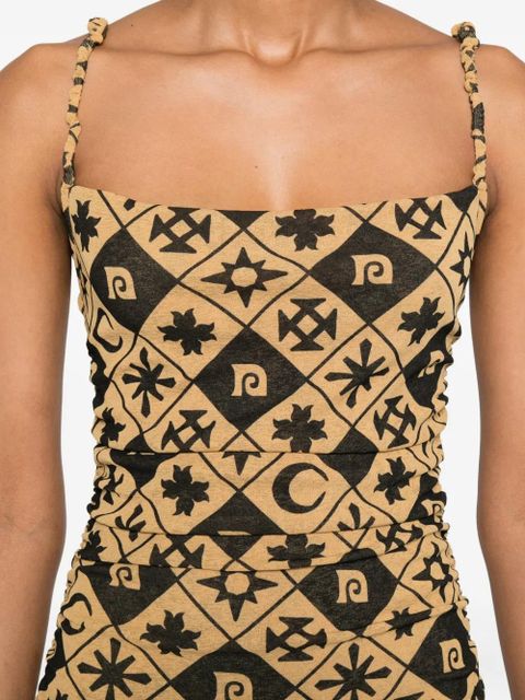 Nanushka ruched midi dress - Black