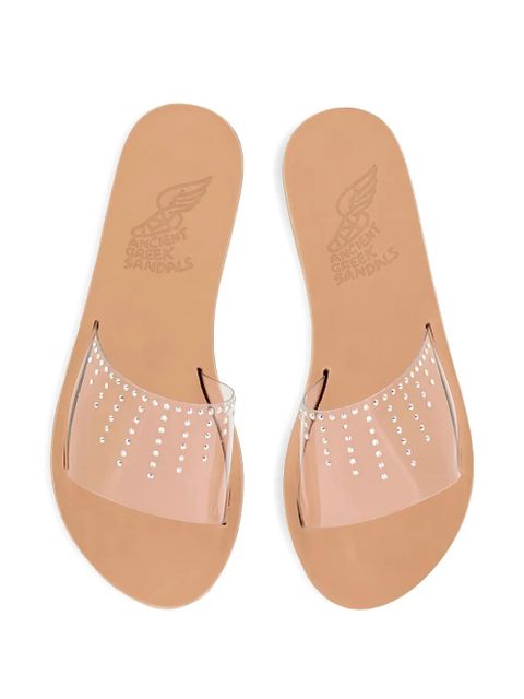 Ancient Greek Sandals Tessa embellished sandals - White