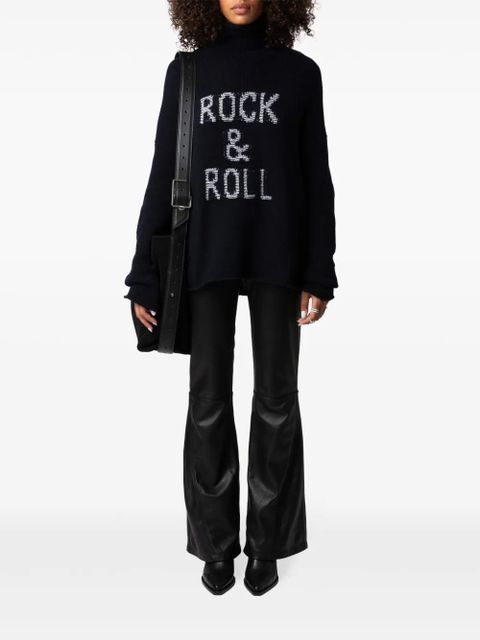 Zadig&Voltaire Alma Rock & Roll jumper - Blue