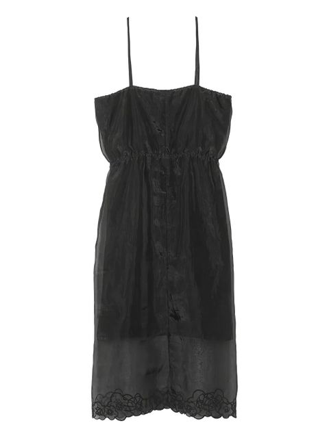 Cecilie Bahnsen Barr drawstring dress - Black - zdjęcie produktu nr 2