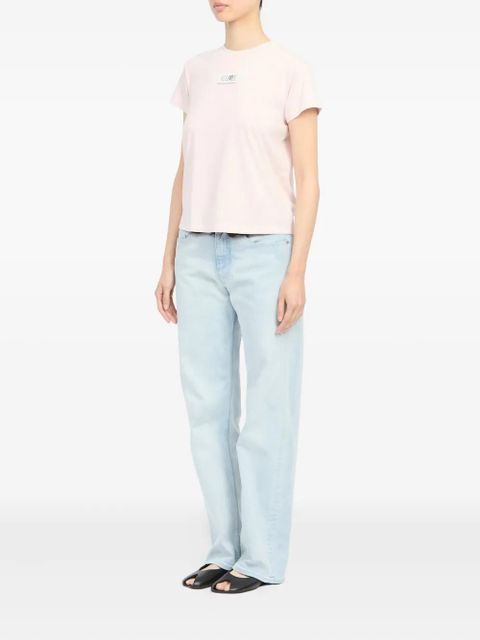 MM6 Maison Margiela roundneck T-shirt - Pink