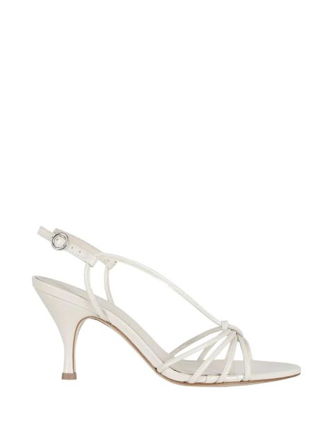 Aeyde knotted strap pumps - White - zdjęcie produktu nr 1