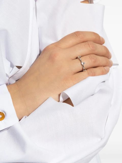 Vivienne Westwood Felicia orb-detail ring - Silver