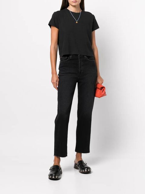 RE/DONE 1950s Boxy T-shirt - Black