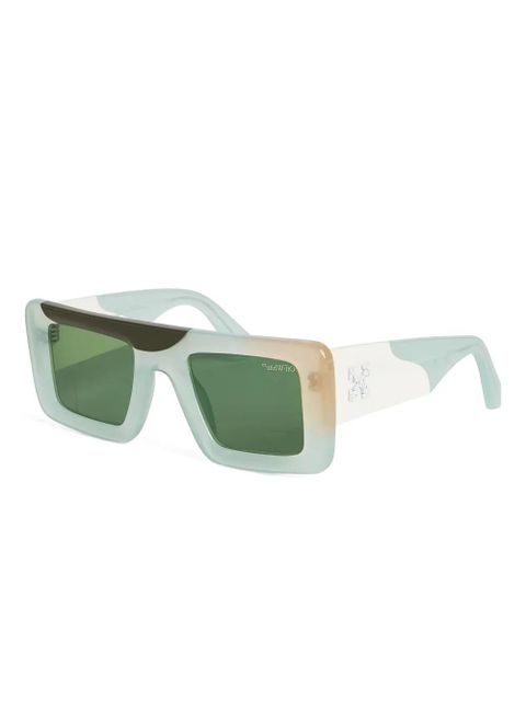 Off-White Seattle square sunglasses - Blue