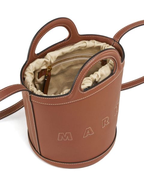 Marni small Tropicalia bucket bag - Brown