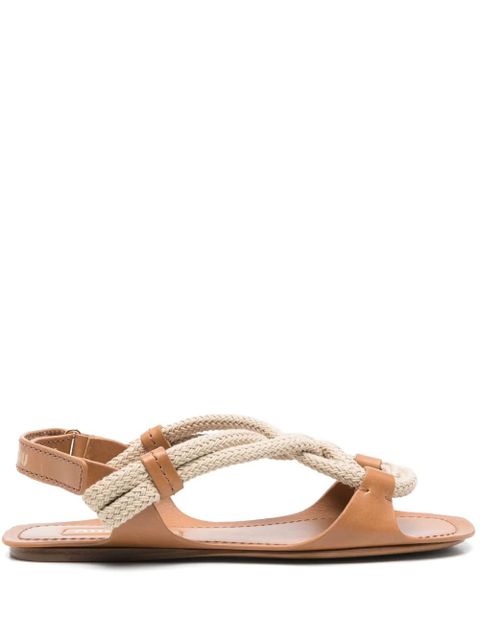 Miu Miu open-toe flat sandals - Neutrals - zdjęcie produktu nr 1