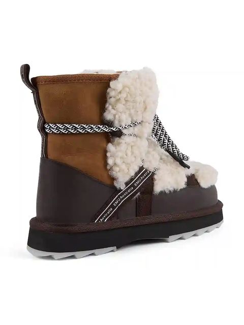 Emu Australia śniegowce Blurred Teddy kolor brązowy W13196