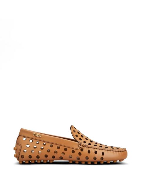Tod's Gommino perforated loafers - Brown - zdjęcie produktu nr 1