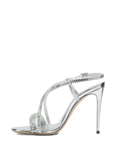 Casadei Josephine Julia sandals - Silver