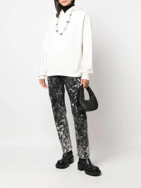 AMBUSH long-sleeve drawstring hoodie - White - zdjęcie produktu nr 2