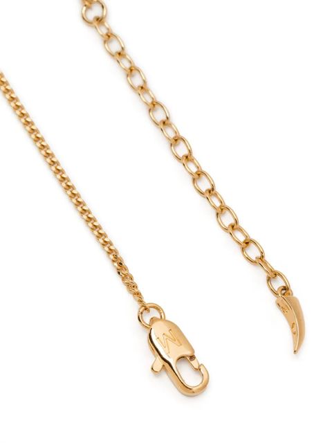 Missoma Message in a Bottle Ridge pendant necklace - Gold