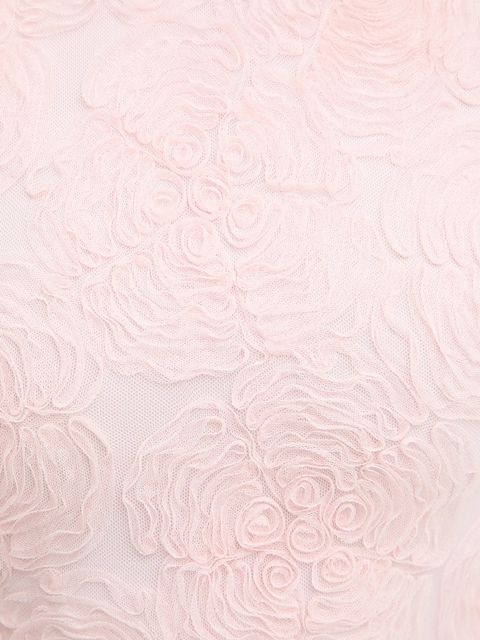 Rotate sukienka kolor różowy maxi rozkloszowana 1152281809