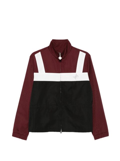 Casablanca monogram zip jacket - Red - zdjęcie produktu nr 1