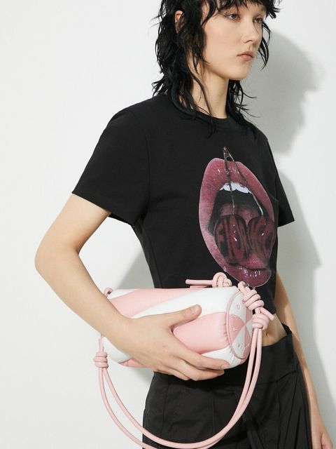 Fiorucci torebka skórzana Bicolor Leather Mella Bag