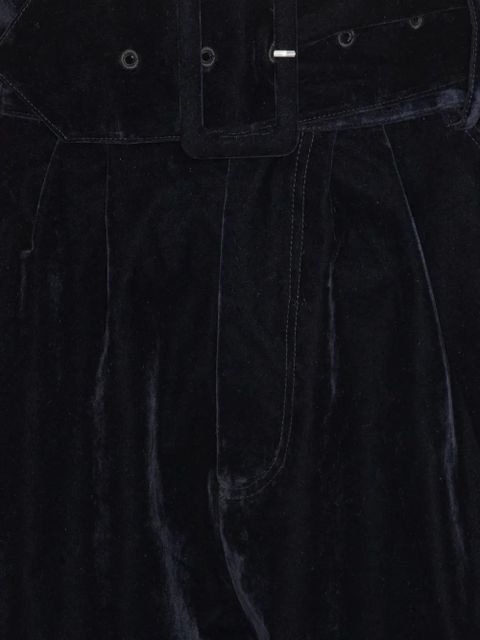 ROTATE BIRGER CHRISTENSEN belted tapered trousers - Black