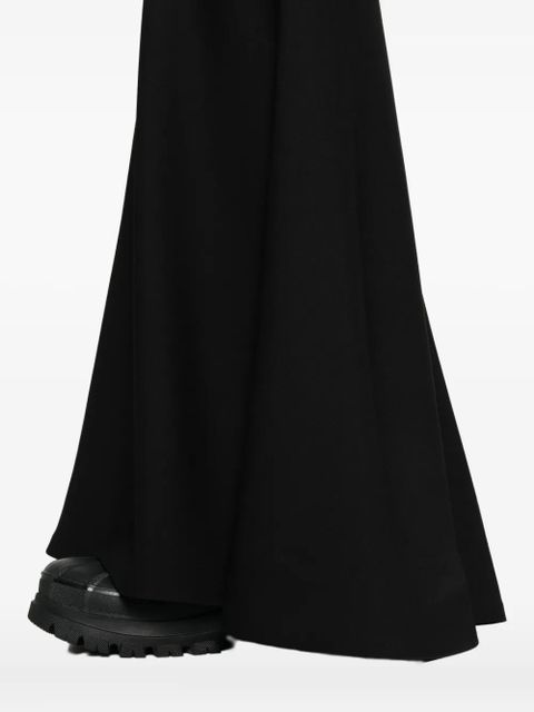 Balenciaga wool maxi skirt - Black