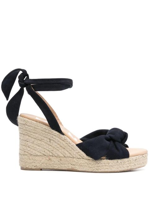 Manebi 100mm Hamptons espadrilles - Blue - zdjęcie produktu nr 1