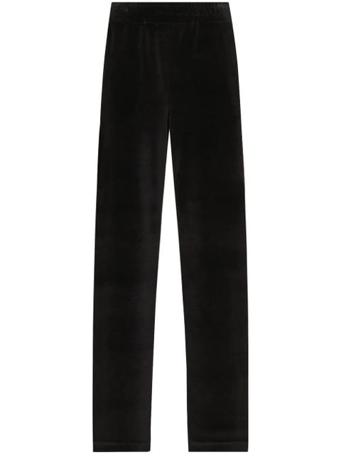 Dolce & Gabbana velvet trousers - Black - zdjęcie produktu nr 1