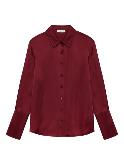 ANINE BING Amanda shirt - Red - zdjęcie produktu nr 1