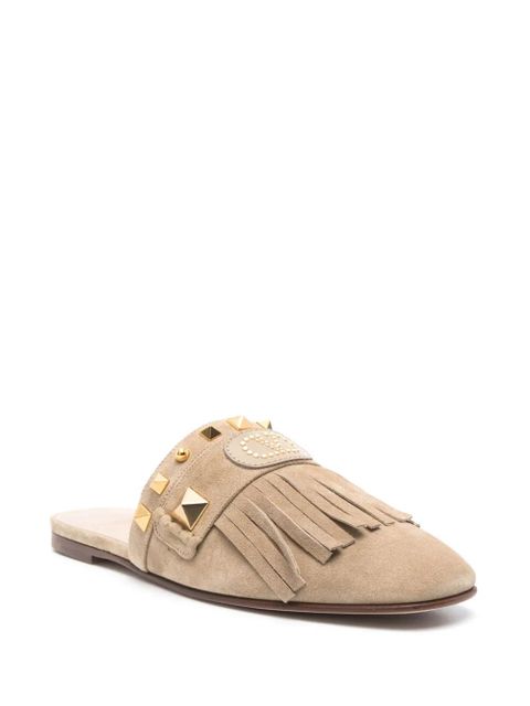 Valentino Garavani VLogo slippers - Neutrals