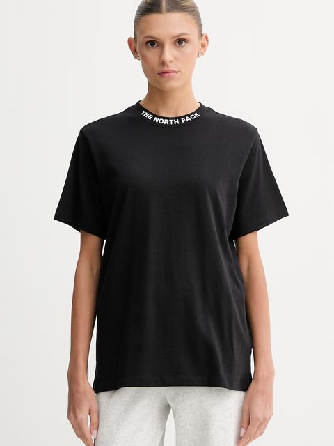 The North Face t-shirt damski bawełniany ZUMU - zdjęcie produktu nr 2
