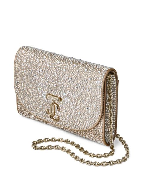Jimmy Choo Curve embellished shoulder bag - Gold - zdjęcie produktu nr 2