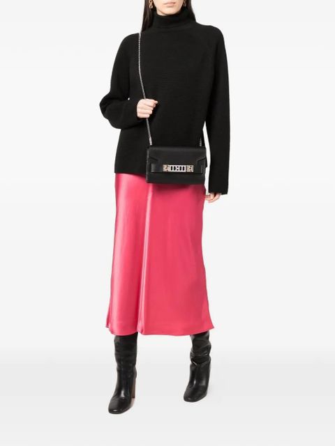 Proenza Schouler clasp-fastening chain-strap clutch bag - Black - zdjęcie produktu nr 2