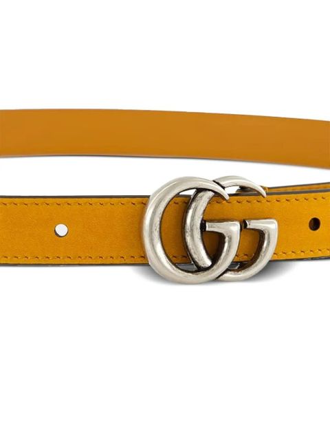 Gucci GG Marmont leather belt - Brown