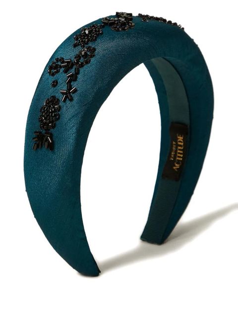 TWINSET beaded headband - Green - zdjęcie produktu nr 2