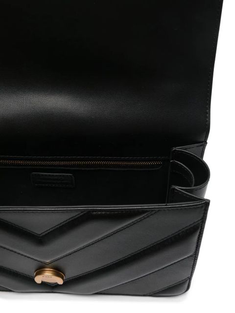 PINKO Love One quilted cross body bag - Black - zdjęcie produktu nr 2