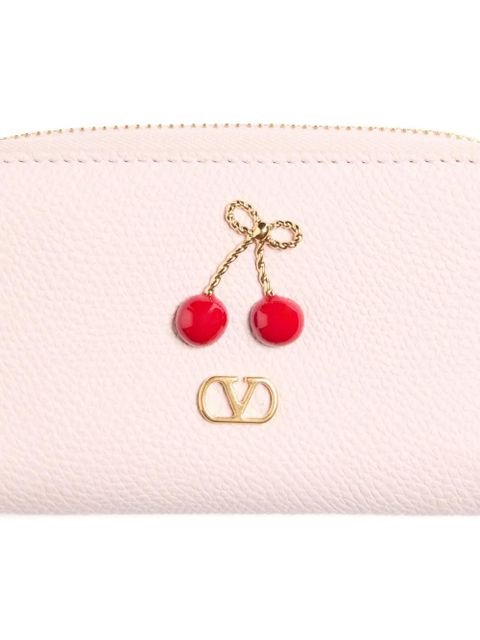 Valentino Garavani Cherryfic zip wallet - Pink