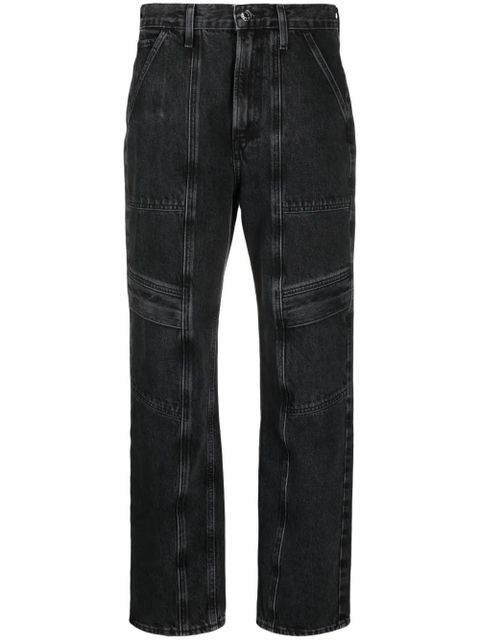 AGOLDE Cooper Cargo straight jeans - Black - zdjęcie produktu nr 1