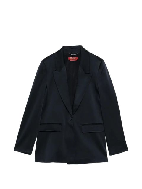 Max Mara Msealbino button single-breasted blazer - Blue - zdjęcie produktu nr 1