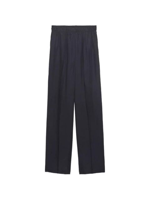 Prada washed silk pants - Blue - zdjęcie produktu nr 1