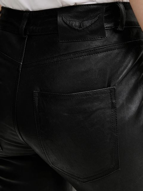 ZADIG&VOLTAIRE spodnie skórzane