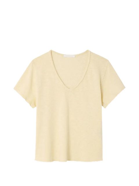 American Vintage Sonoma V-neck T-shirt - Neutrals - zdjęcie produktu nr 1