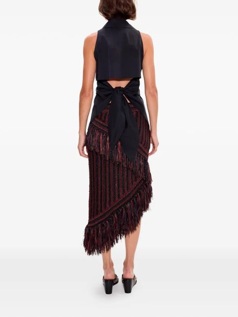 Simon Miller Beja midi skirt - Brown - zdjęcie produktu nr 2